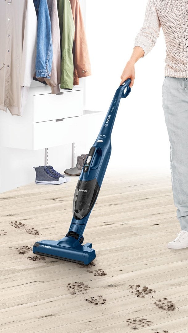 Aspirador de pó sem saco Bosch Série 2 BBHF216, azul - 8