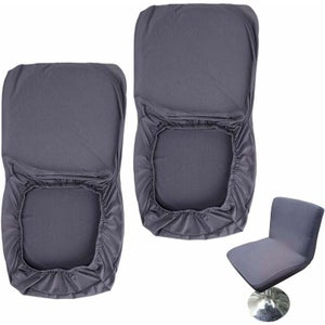 Set di 6 coprisedia in velluto elasticizzato, rimovibili e lavabili, universali, per sala da pranzo, cucina, hotel, colore giallo brillante
