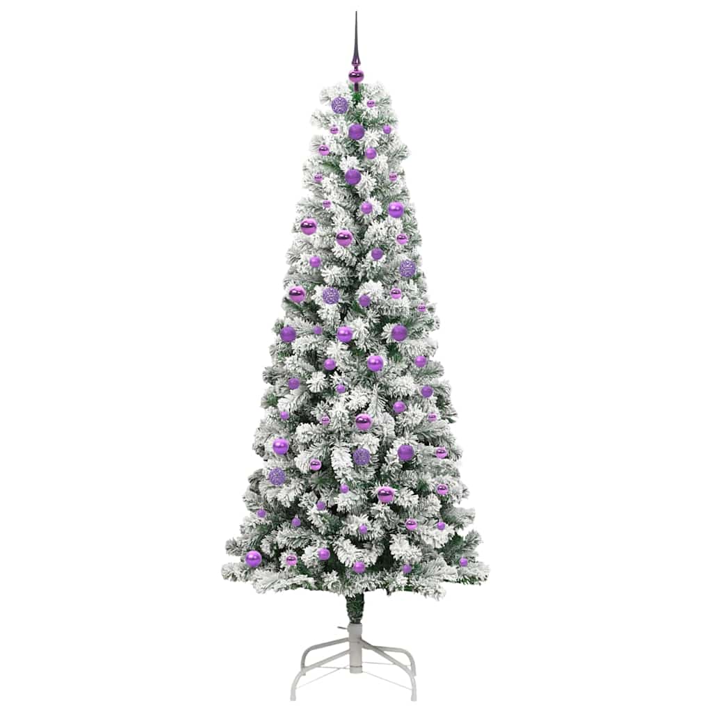 Albero di Natale Artificiale con Rami Pieghevoli 240 cm vidaXL - 4