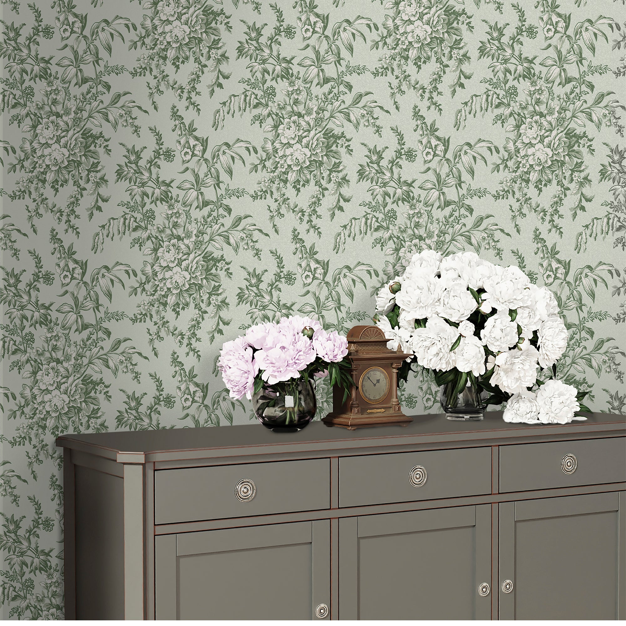 Laura Ashley Tapeta filzelinowa PICARDIE 10 m x 52 cm