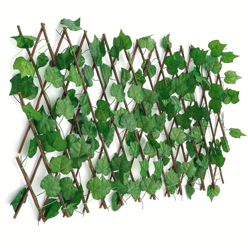 LOLAhome Seto Artificial Hiedra 2x1 M Con Tratamiento UV – Pantalla De Privacidad Para Jardín, Balcón O Terraza
