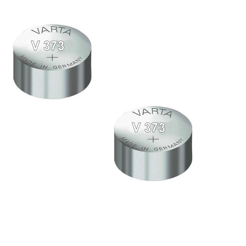 5 Batterie Orologio Varta 373 1,55V SR916SW SR68 – 28 MAh – Celle A Bottone Argento - Foto 2