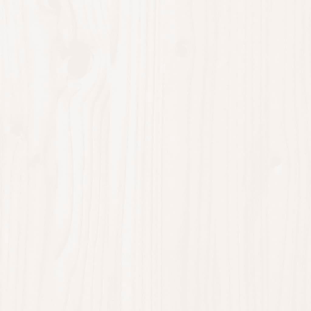 Maison Exclusive - Dessus de bureau blanc 110x60x2,5 cm bois massif de pin - 6