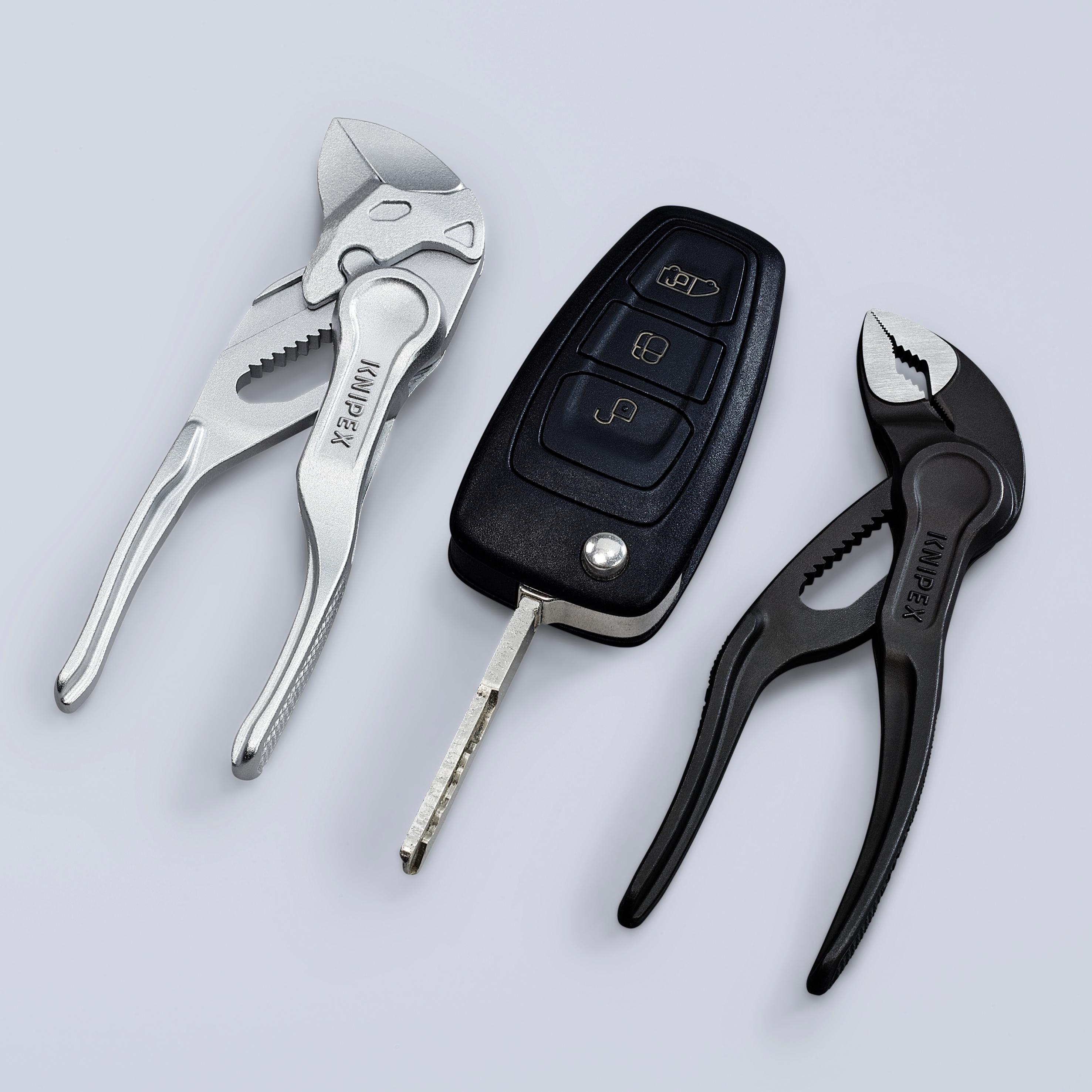 Pinza Chiave Knipex XS 100 Mm - Cromata, Presa Parallela, Regolazione A Una Mano - Foto 10