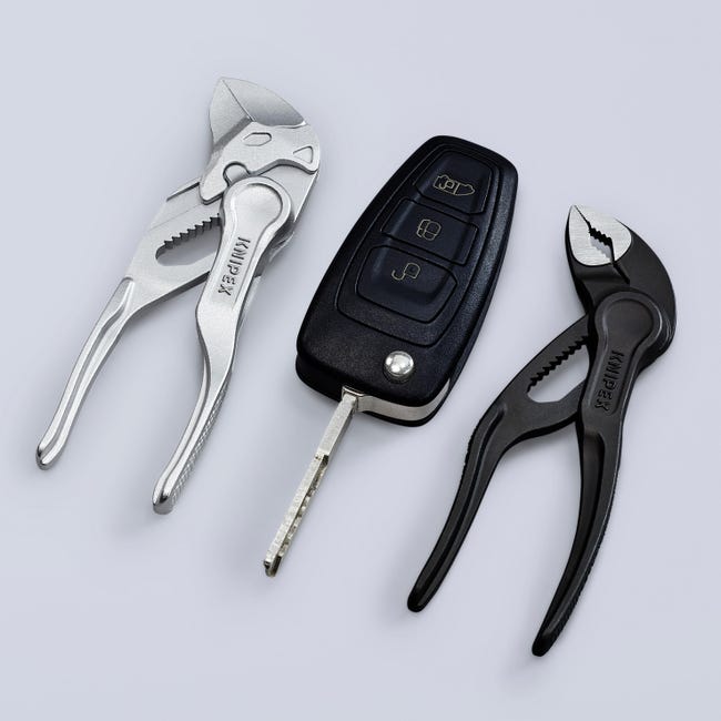 Pinza Chiave Knipex XS 100 Mm - Cromata, Presa Parallela, Regolazione A Una Mano - Foto 10