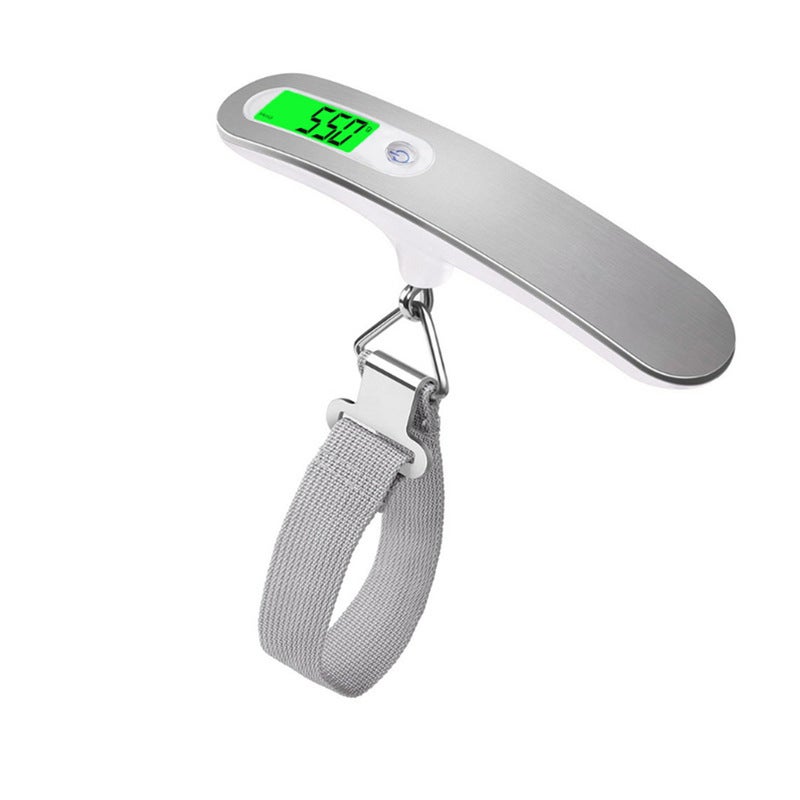 Przenośna elektroniczna waga podróżna 50 kg (110 funtów, gramów, uncji, kilogramów) Funkcja tarowania Blokada wagi Bateria