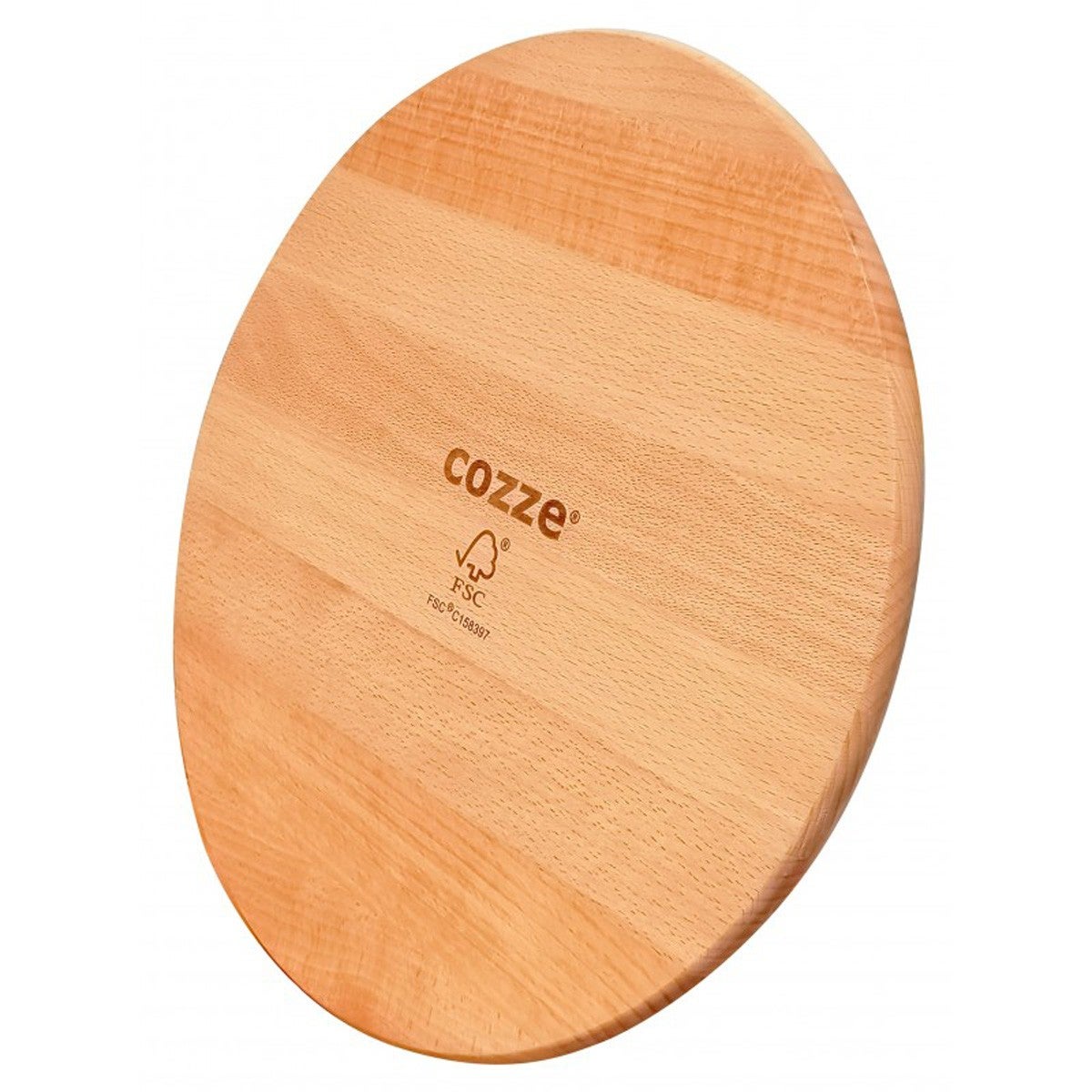 TAGLIERE IN LEGNO ROTONDO DIAM. 38 CM CON MANICO PER PIZZA - Foto 3