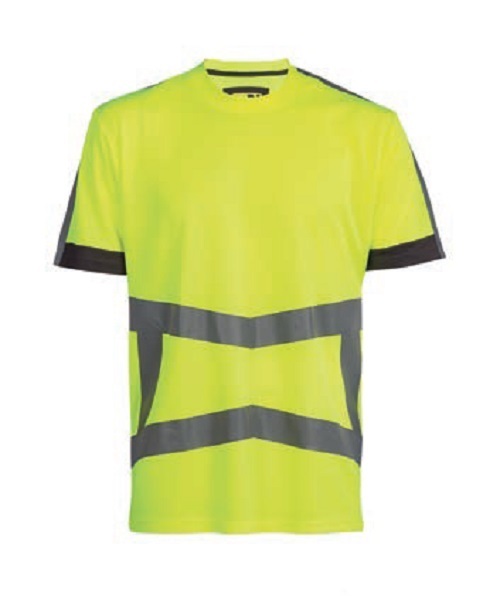 ARMSTRONG - T-SHIRT MANCHES COURTES HV DE TRAVA - 1225 Jaune fluo L - 6