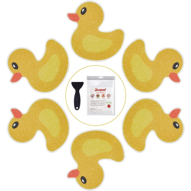 Każdy arkusz ma wymiary około 4,5" x 3,5". Opakowanie 20 oryginalnych naklejek antypoślizgowych do wanien i pryszniców, w zestawie znajduje