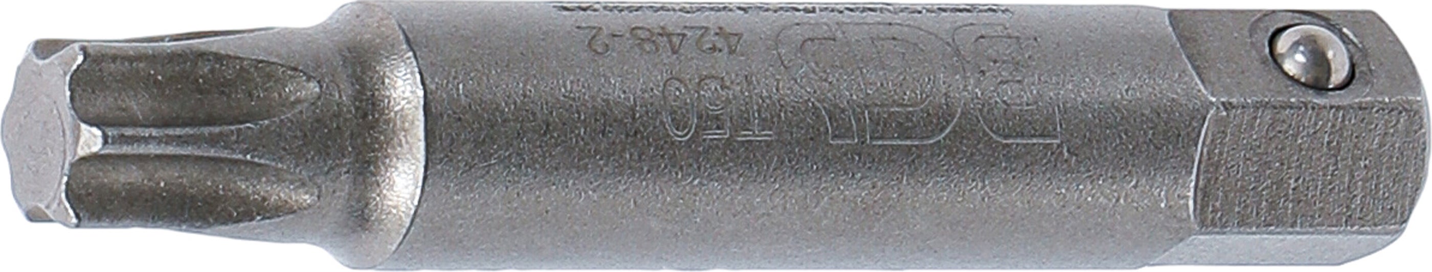 BGS Specjalny bit do demontażu kół pasowych alternatorów profil T (dla Torx) T50 x 64 mm - 4248-2