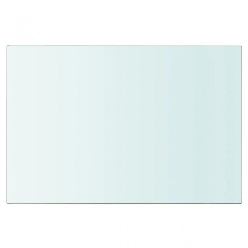 vidaXL Panneau pour étagère Verre transparent 30 x 20 cm - 4