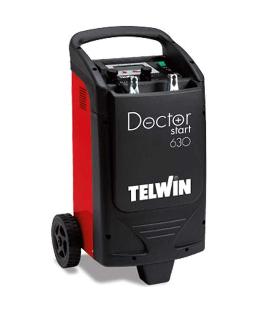 Trade Shop - Telwin Doctor Start 630 230v 12/24v Caricabatterie Avviatore Tester Elettronico - - 6