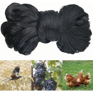 TMFsode Confezione Da 2 Reti Protettive Per Alberi Da Frutto 1,8x1,8m - Con Cerniera E Coulisse - Proteggi Pomodori, Verdure E Fiori Da Insetti E Uccelli - 3