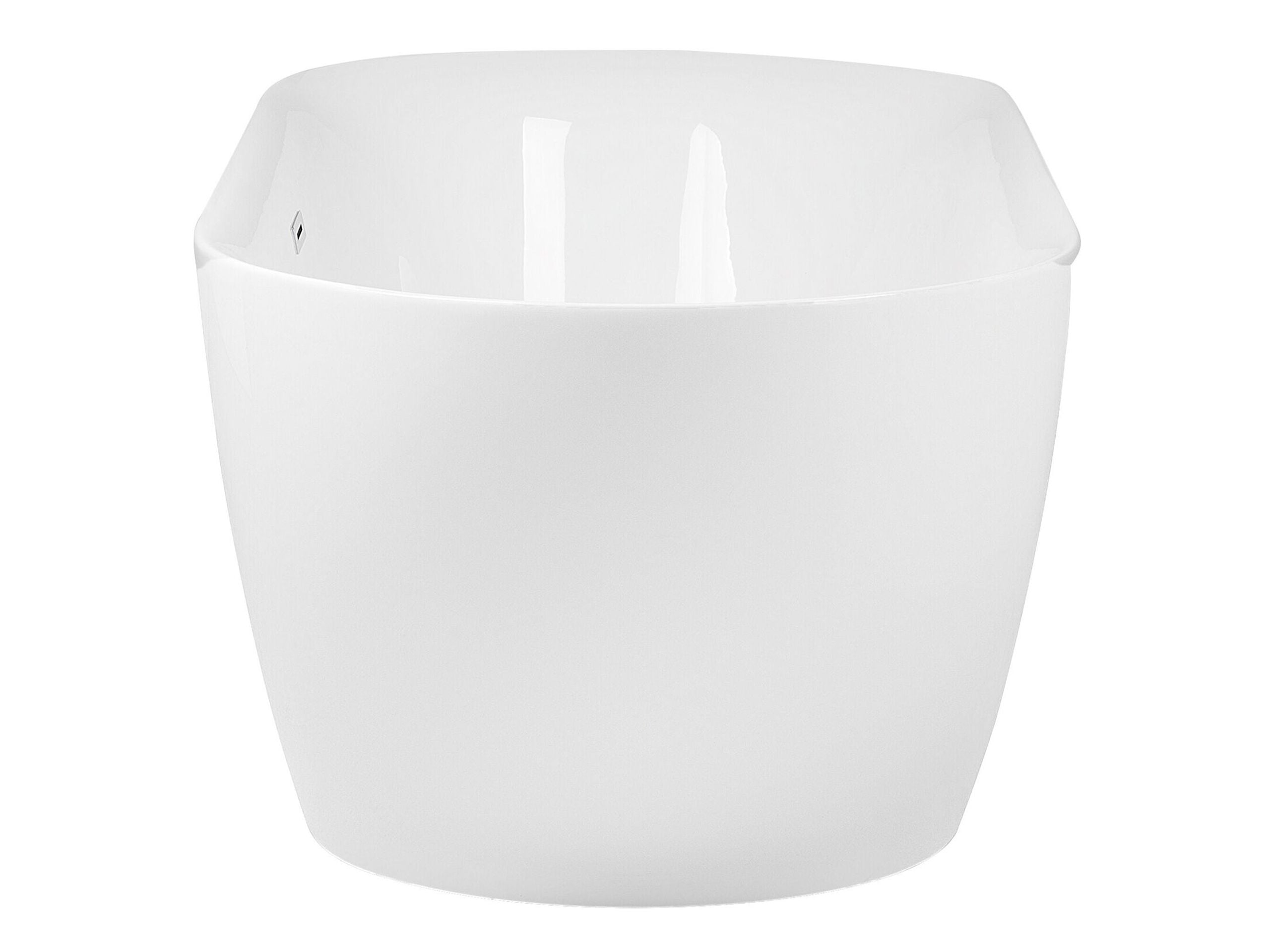 Beliani Bañera independiente CARRERA 150 x 75 cm Blanco - 5