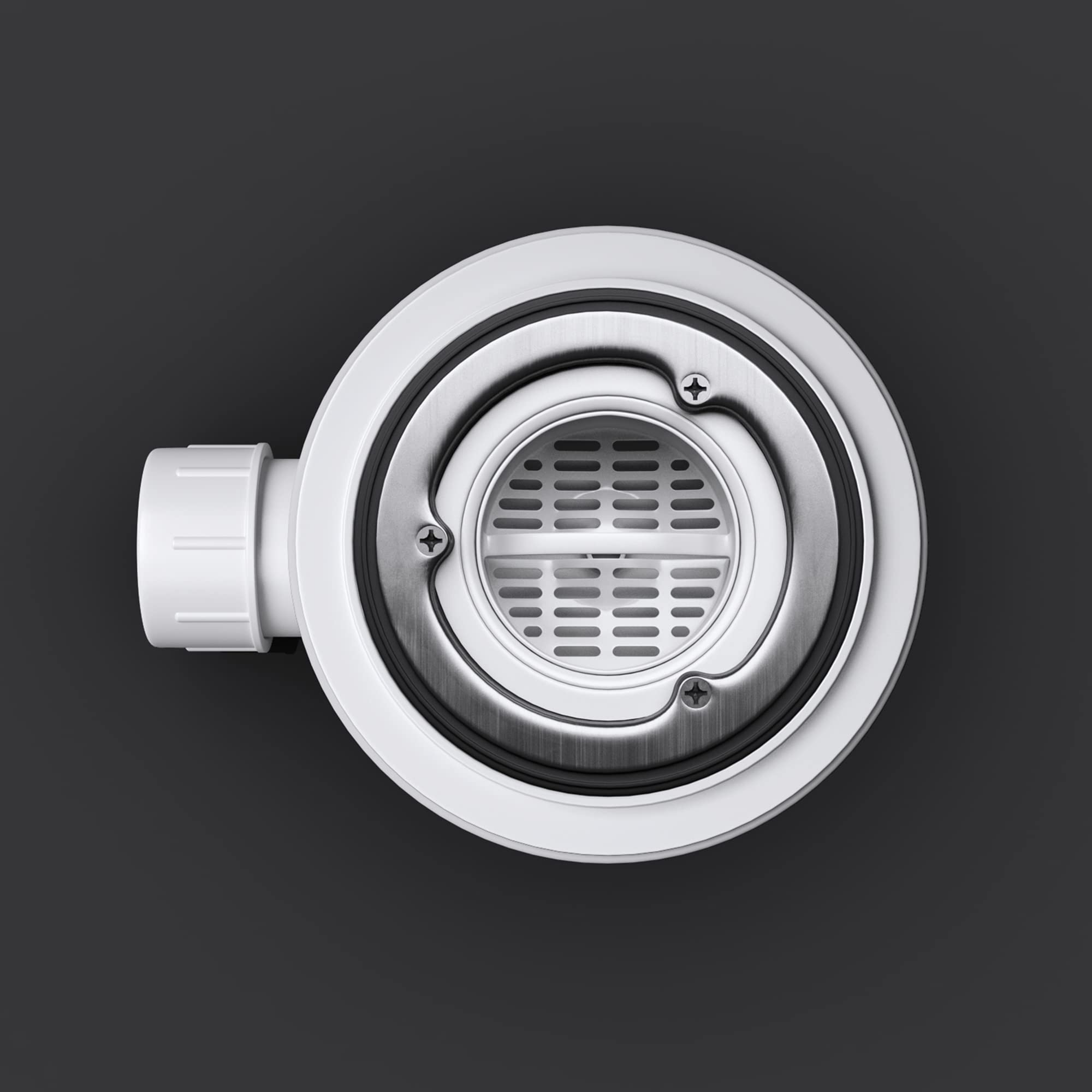 Mai & Mai Bonde de Douche pour Receveur de Douche 90mm Standard Bonde de Bac à Douche A06 - 3