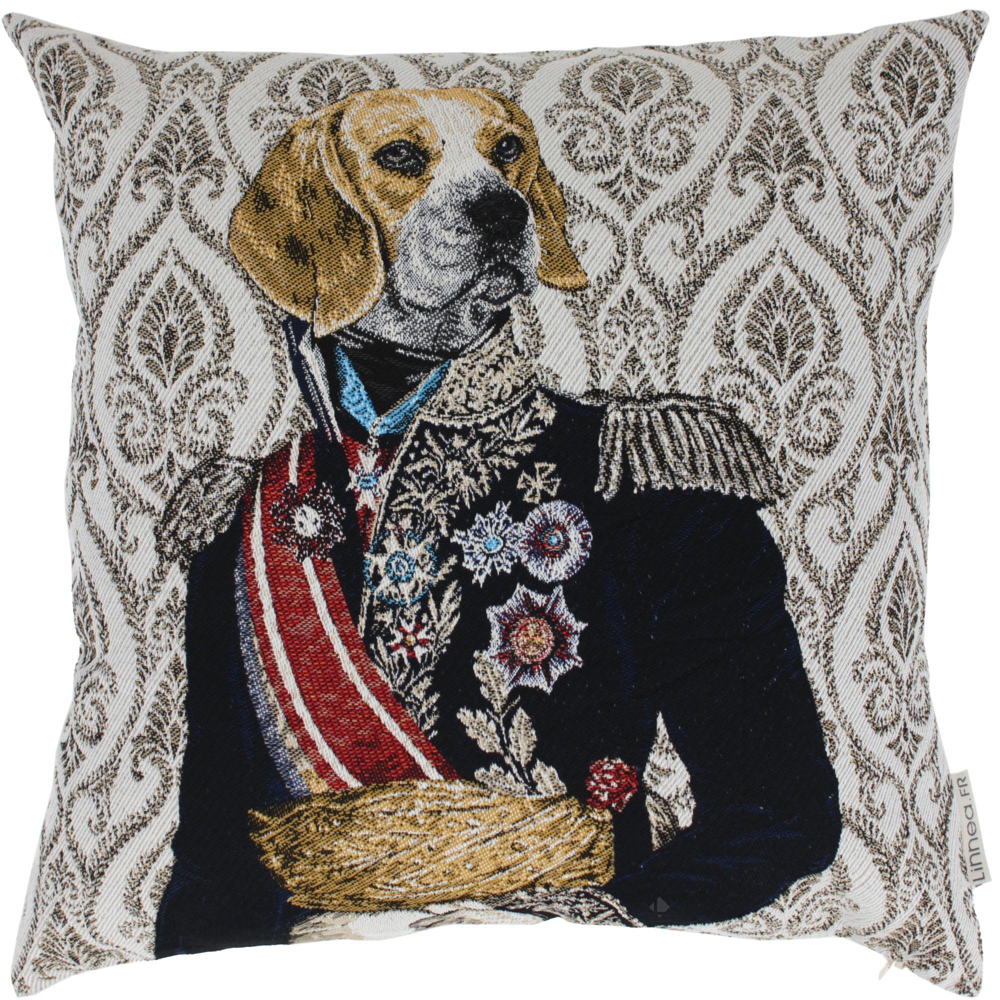 Housses Coussin Extérieur Imperméables – Lot De 4 Taies 45x45 Cm – Velours Résistant, Motif Arbre Beige – Pour Terrasse, Jardin, Salon - 9