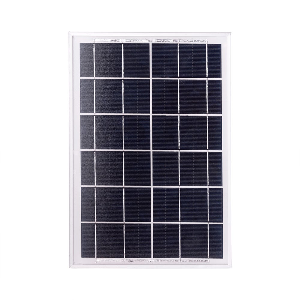 Holofote LED solar 30W 6500K Painel: Bateria 6V/6W: Controle remoto 3,2V/3000MaH [HO-SOLARFL-30W-01] - 3