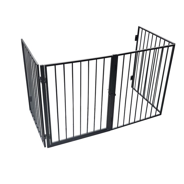 Barrière de protection en métal WERKA PRO 4 panneaux 240cm