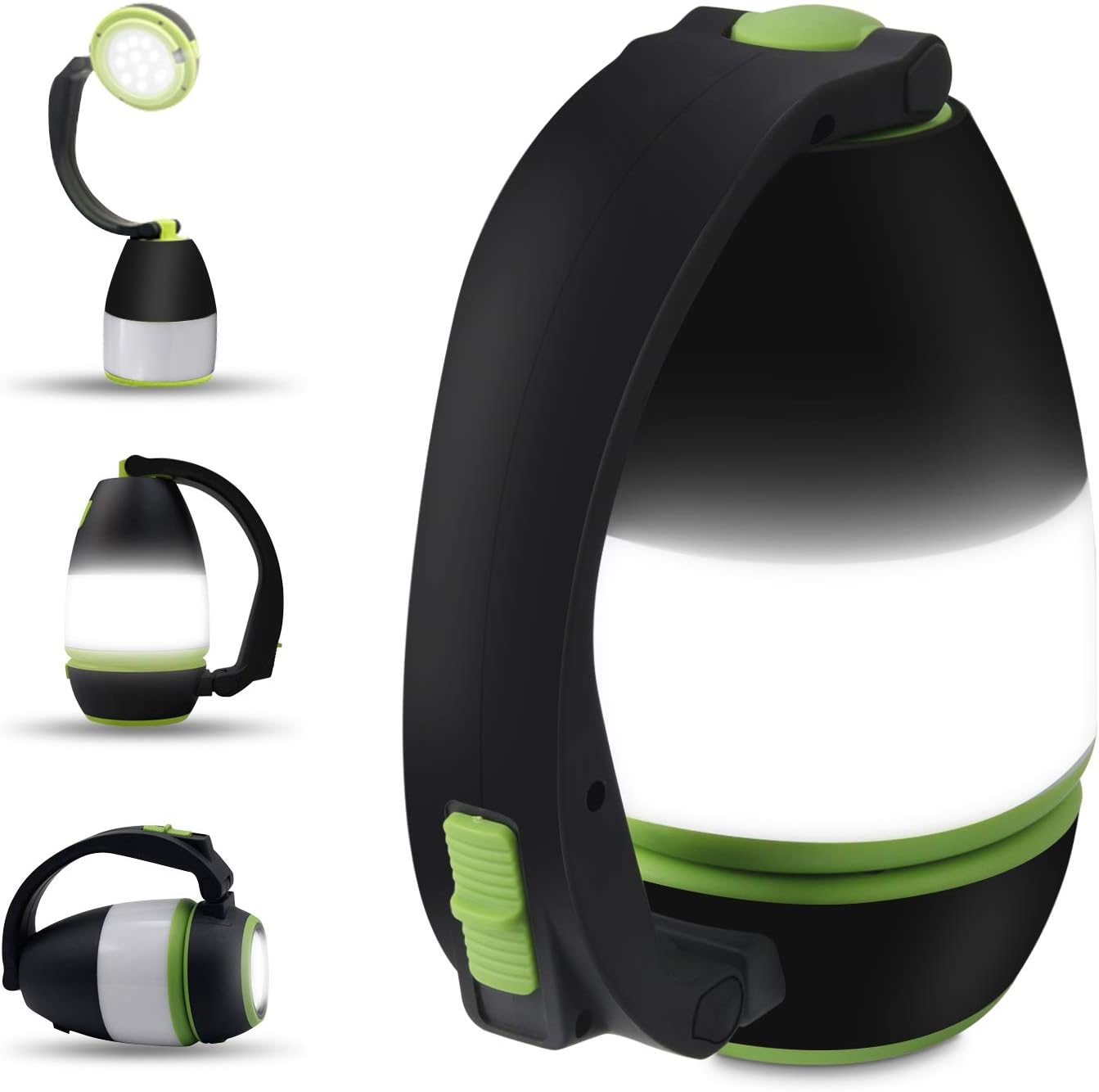 Lampe Torche Camping Rechargeable 3 en 1 Lampe de Table Tente Lampe de Poche Déformable Lampe de travail Avec 2000mAh Batterie - Sport Lampe Torche Camping Rechargeable 3 en 1 Lampe de Table Tente Lampe de Poche Déformable Lampe de travail Avec 2000mAh Batterie - Sport
