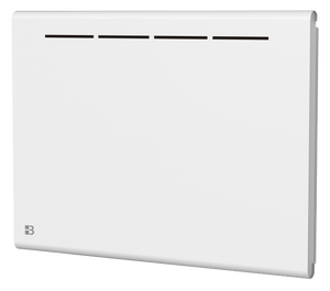 Radiateur électrique fixe à inertie sèche céramique 1000W Bestherm ATLAS horizontal blanc