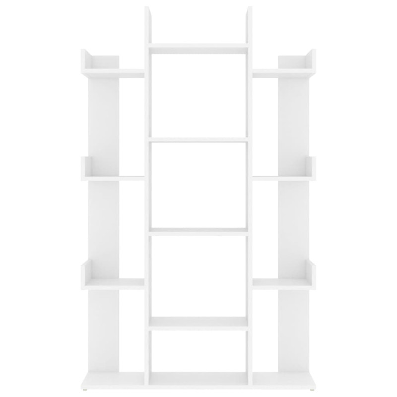 vidaXL Estante 86x25,5x140 cm contraplacado branco - 5