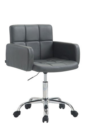 Tabouret de travail Los Angeles tissu , Noir - Achat & prix