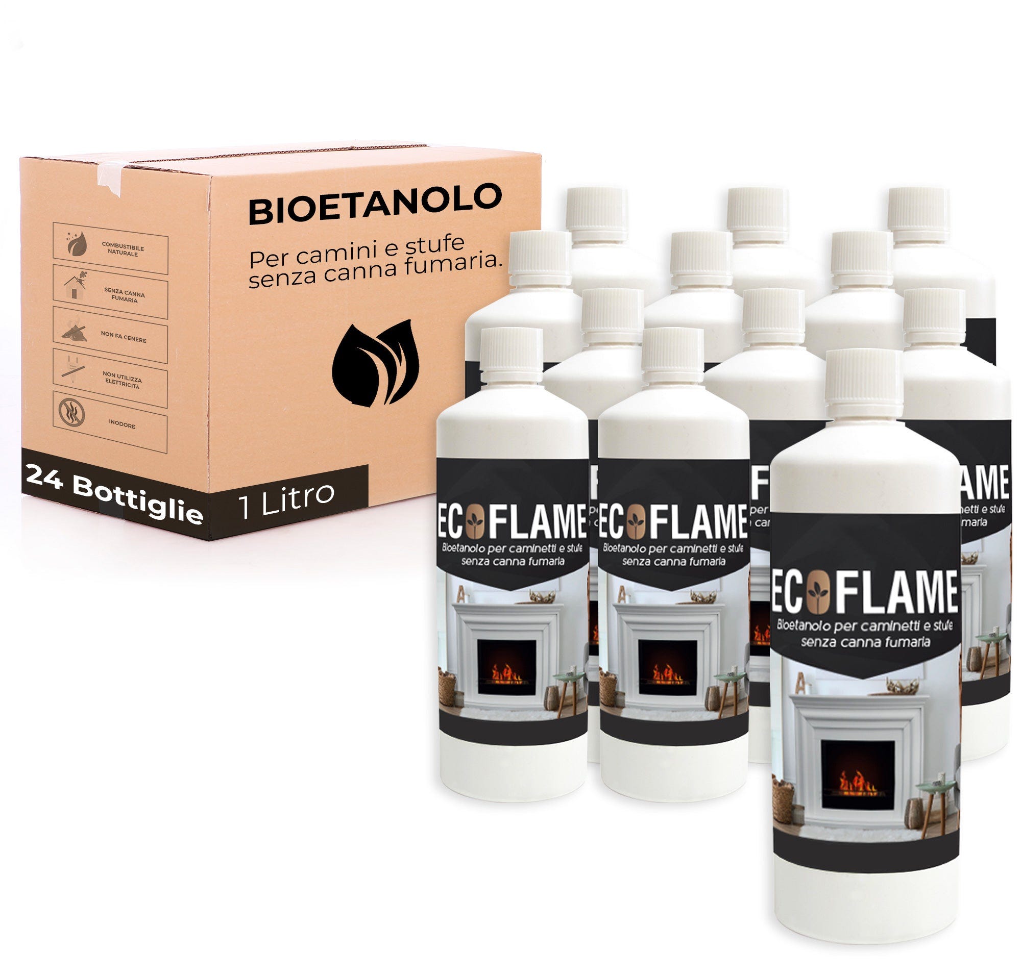 Bioetanolo 24 Litri Combustibile Ecologico per Camini Caminetti Biocamini | Leroy Merlin Bioetanolo 24 Litri Combustibile Ecologico per Camini Caminetti Biocamini | Leroy Merlin