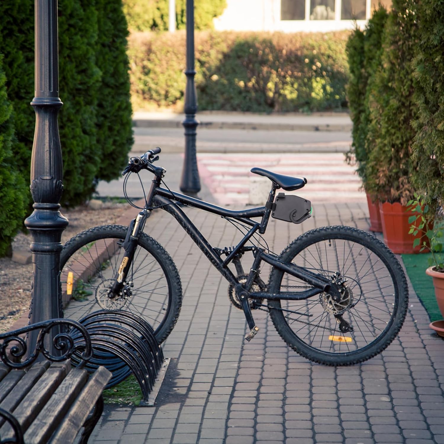 Barre de remorquage pour vélo enfant, système de remorquage rétractable, sangle de traction, idéale pour le cyclisme et les activités de plein ai - 5