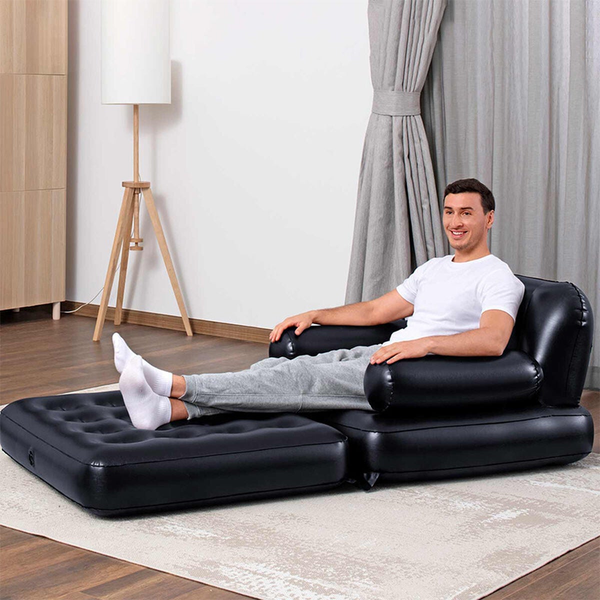 Fotel Inflacyjny z 4 Pozycjami Idealny do Wnętrz i na Zewnątrz z Komfortem i Kompaktowym Designem - Bestway - 3