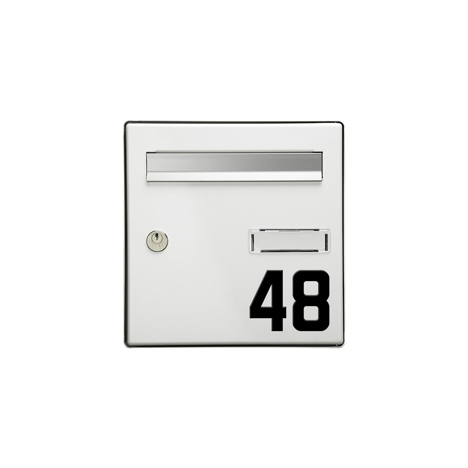 Adesivi In Vinile Oracal Per Cassetta Postale &ndash; Nome E Numero Civico &ndash; Personalizzabili