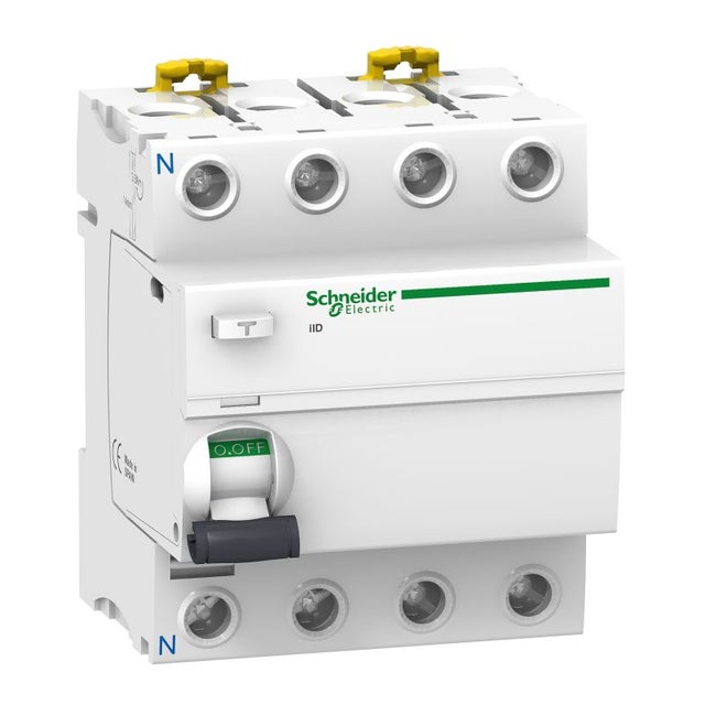 Interrupteur différentiel iID Tétra Acti9 - 63 A 100 mA - Type AC