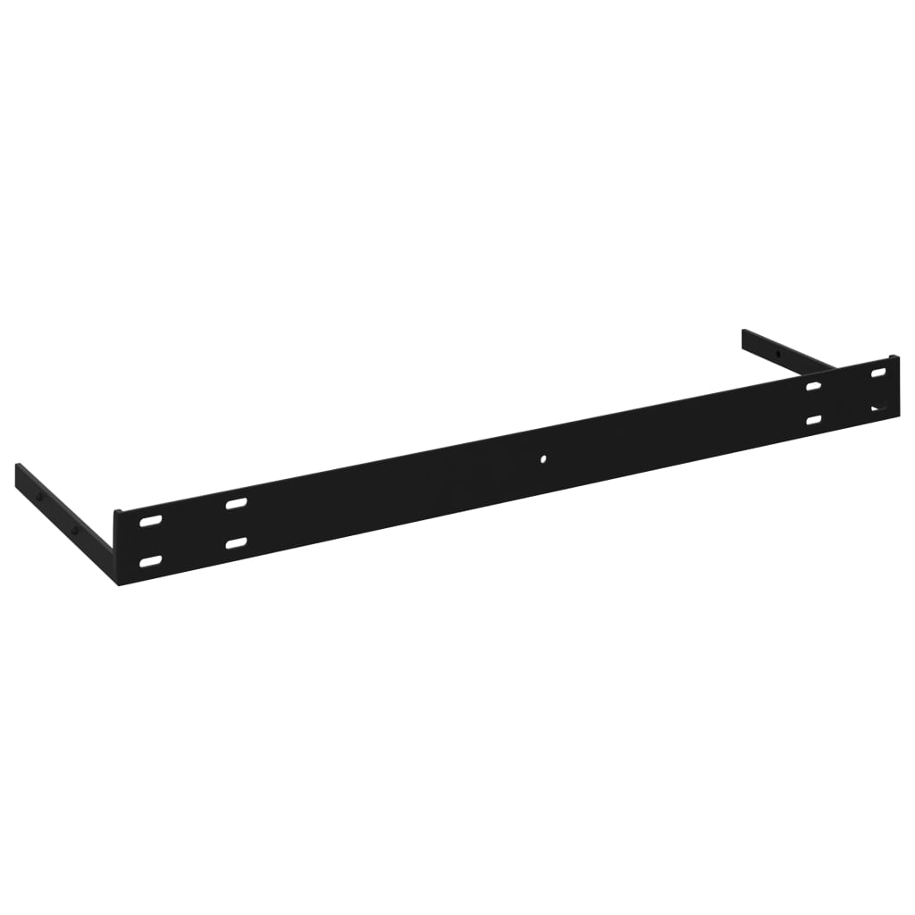 étagères murales flottantes 2 pcs blanc 120x23,5x3,8 cm MDF - 6
