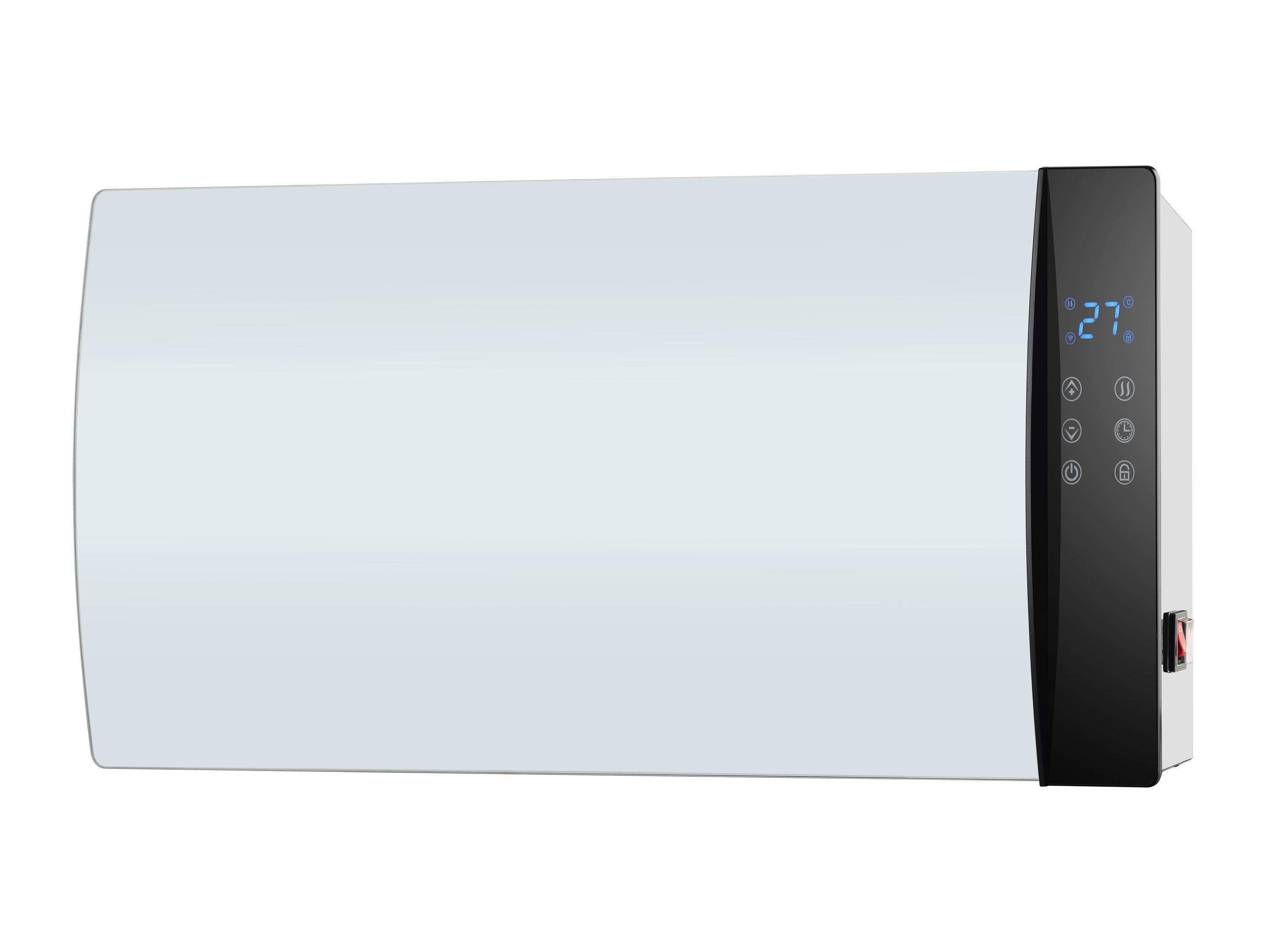Radiateur électrique 2000W Homcom - Avec Télécommande Et Minuterie - Neuf