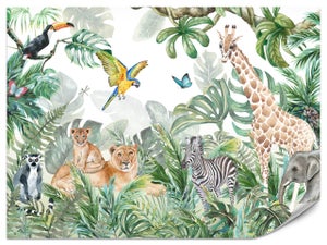 Papel Pintado Infantil Habitación Globos Nubes Cielo Pastel - Incluye Pegamento - Fotomurales Pared Tejido No Tejido Decorativos Murales Fotográfico XXL Moderno Decoración De Paredes (368x254 Cm