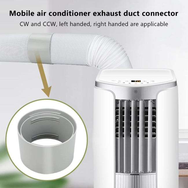 Adattatore Per Tubo Di Scarico Condizionatore Portatile - Universale In ABS, Design Antirumore - Foto 2