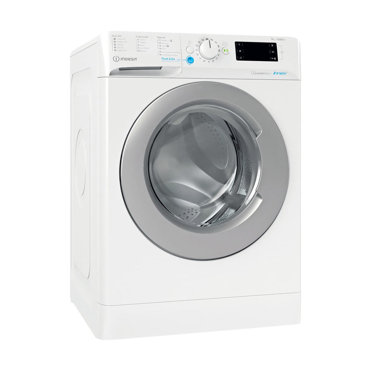 Indesit BWA 71296X WV IT machine à laver Charge avant 7 kg 1200 tr/min