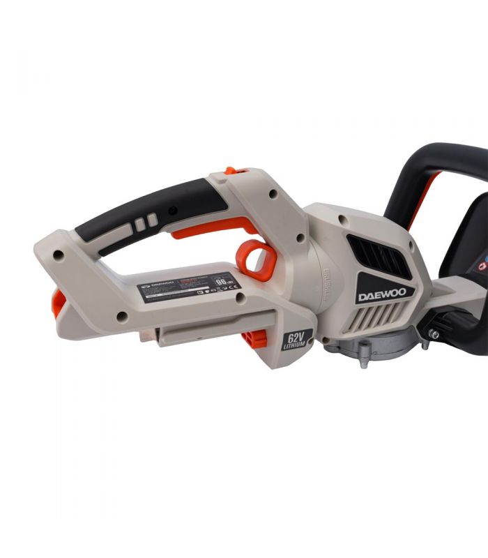 Taille-haie sans fil nu 62V, lame 63 cm, Ø 24 mm, sans batterie ni chargeur - DAEWOO DALHT62-24 - 6