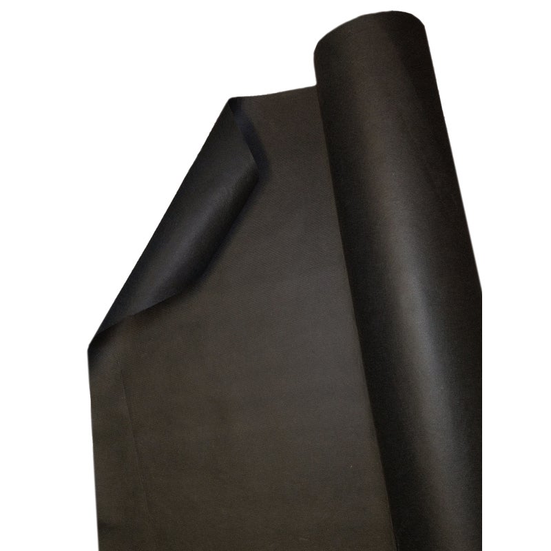 Filc ściółkujący do zwalczania chwastów, odporny na promieniowanie UV, o wymiarach 225 m x 1 m, z 2 powierzchniami, folia ściółkująca, PES/PP