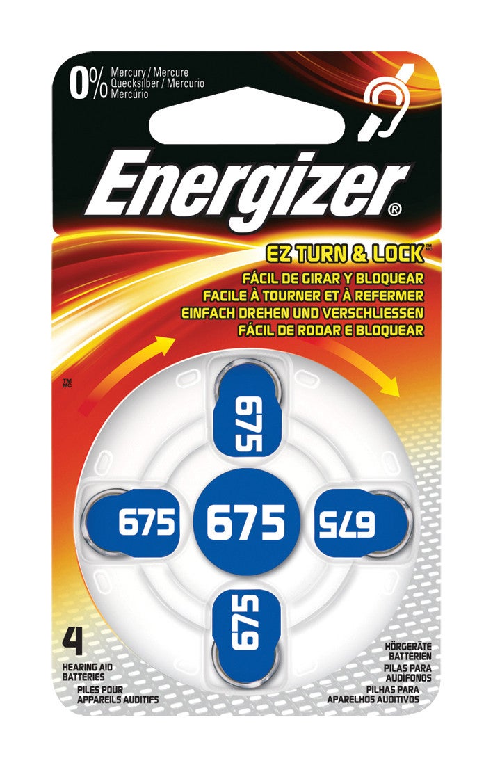 Energizer ENZINCAIR675-4 pile domestique - 2
