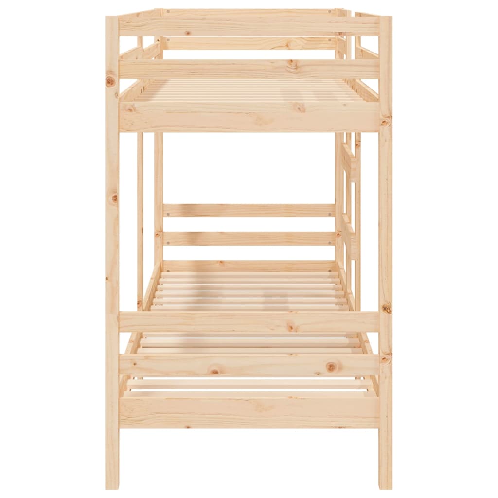 Lit superposé 90x190 cm Bois de pin massif - 6