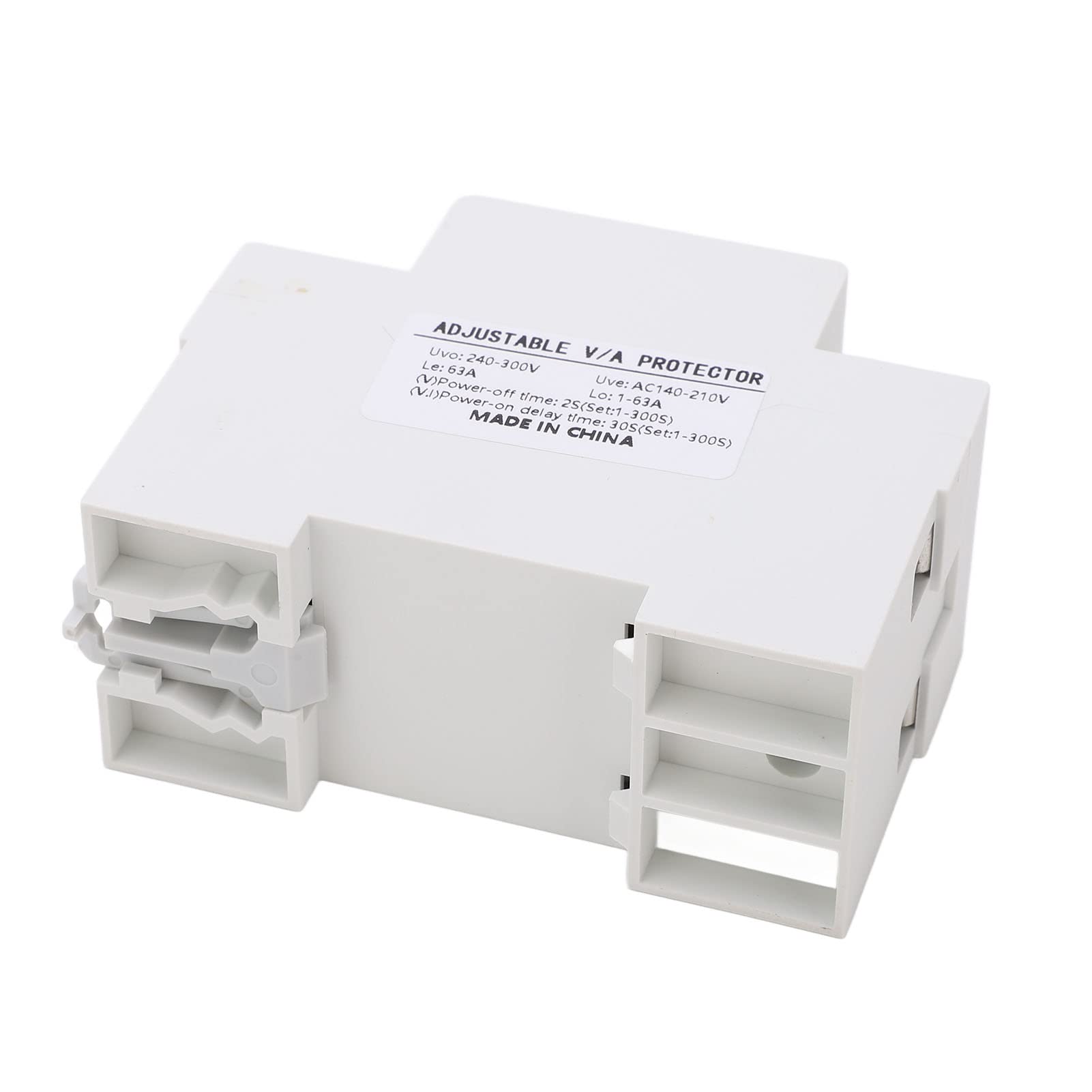 Relais de protection surtension sous-tension DIN rail 63A double affichage réglable 240-300V protection tension – ComfortXL - 6