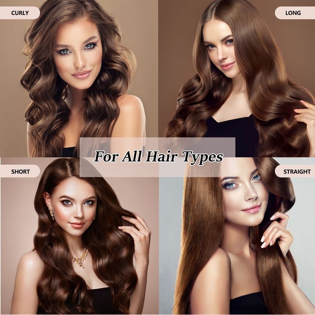 4 Pz Impugnature Per Capelli Laterali In Plastica Lunghi Grandi - Foto 13