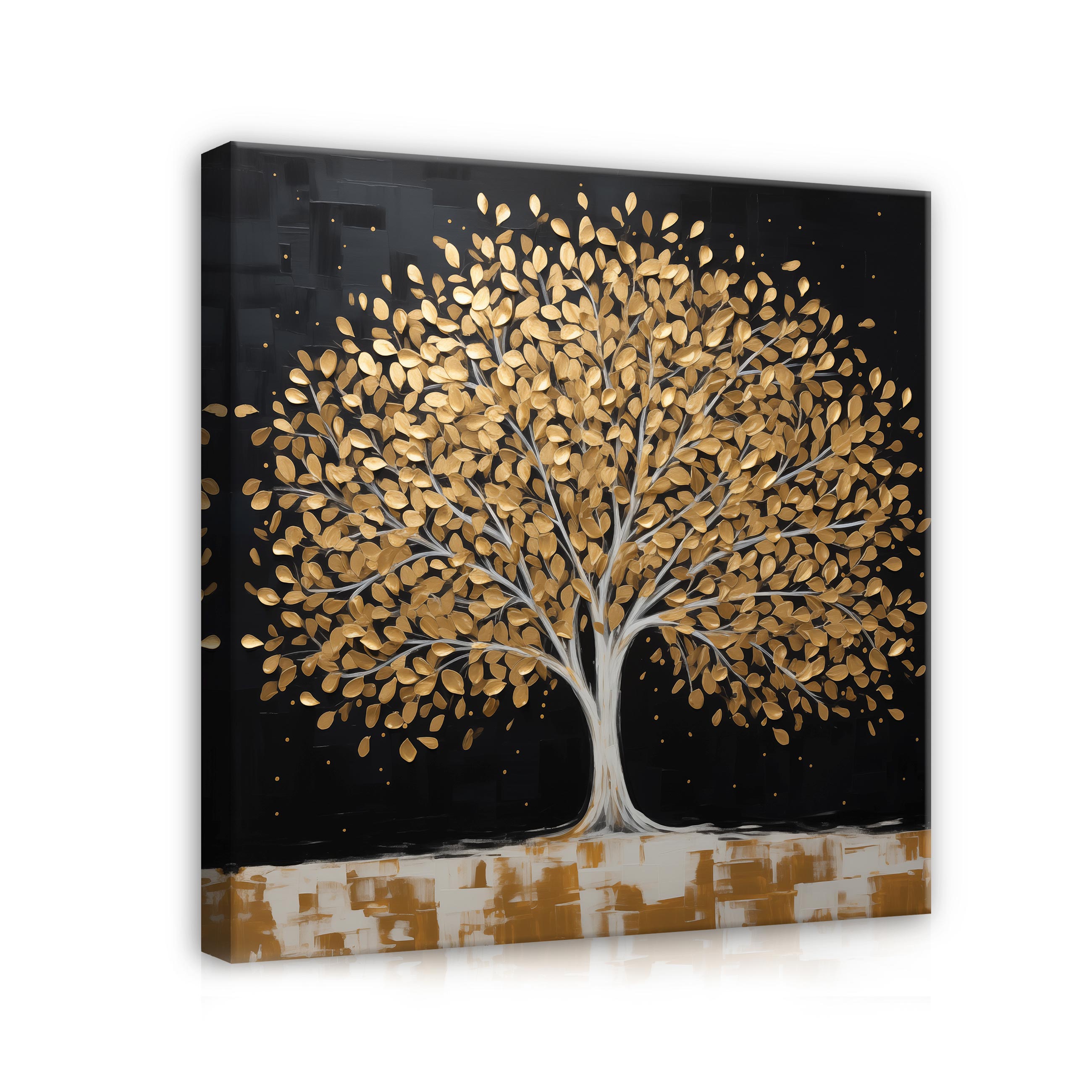 Tableau Toile Moderne Prêt à Accrocher - 150 Cm, Art Contemporain, Impression Numérique De Qualité