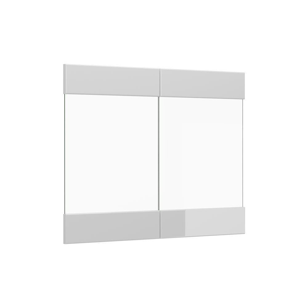 Vicco  Frente De Cocina R-Line, Alto Brillo, 79.2 X 59 Cm Frente De Mueble Para Armario Mural Con Vitrina Blanco , Leroy Merlin