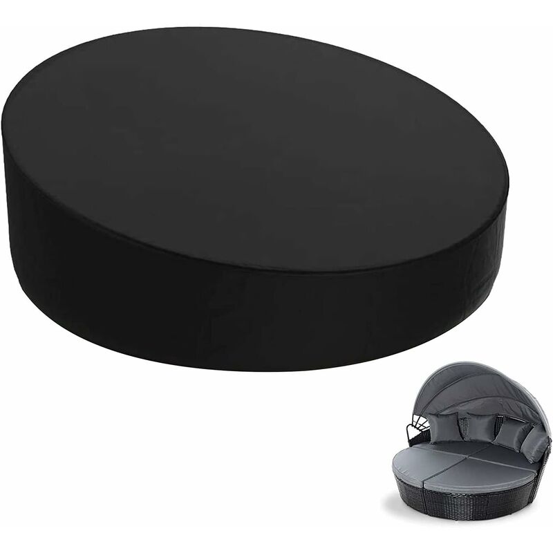 Housse Protection Pompe Chauffage Spa Étanche Noire - 43x38x54 Cm - Anti-UV Intempéries