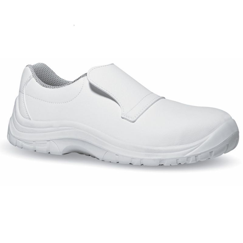 U Power Chaussures de cuisine antiderapantes legeres SOFT Environnements humides O2 FO SRC Blanc 42 Leroy Merlin