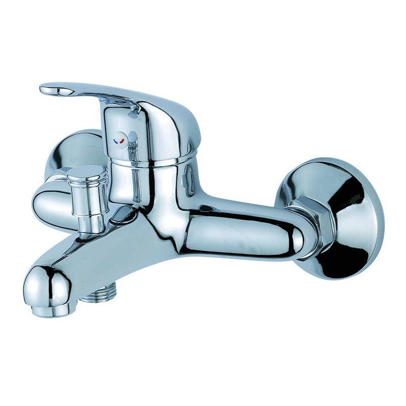 Grifo Monomando para Bañera R26M2C con Inversor, Ducha Manual