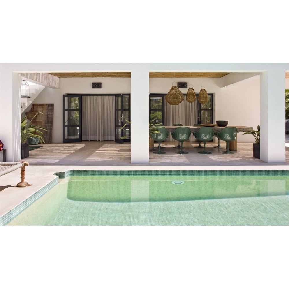 Mosaïque en émaux de verre Color Beige nuancé 2.5x2.5 cm - 2