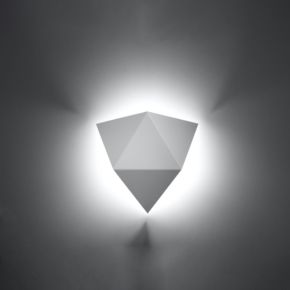 Kinkiet SOLARA biały LED 3000K - 27x8x25cm Sollux