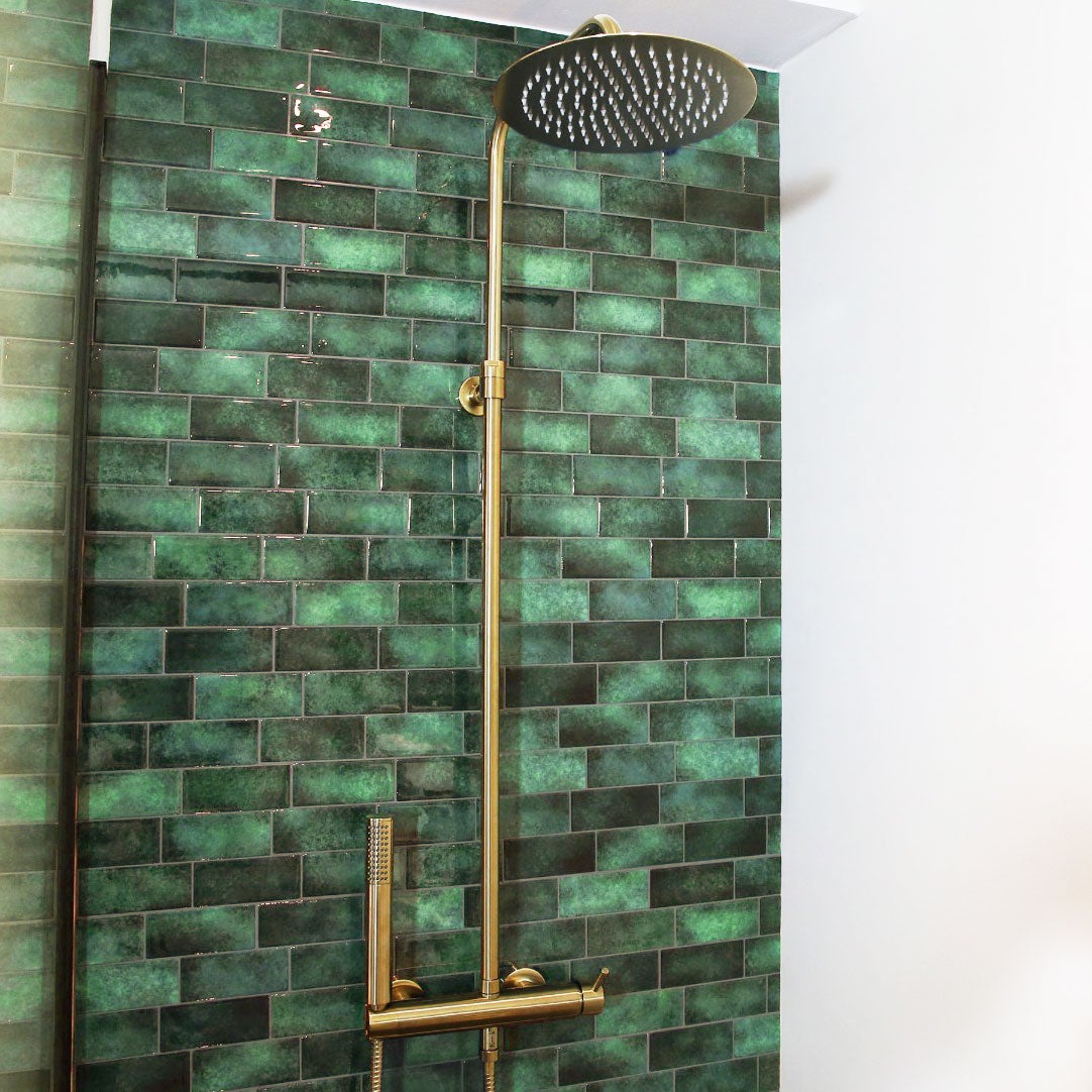 Kiwo Conjunto de duche mecanica ouro - 2